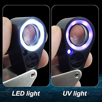 新品未使用　LUTEルーテ 3点セット Amazon.co.jp: GAIN EXPRESS 折りたたみ式 20X ルーペ 21mm 倍率